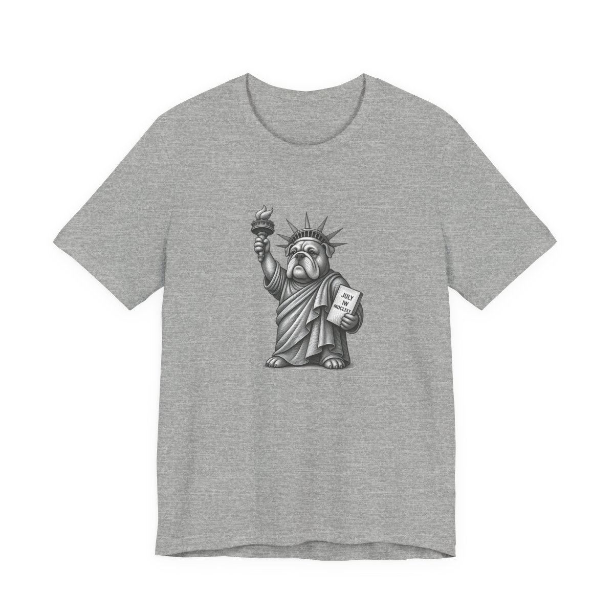 Statue Adult Bella Canvas T-Shirt mockup