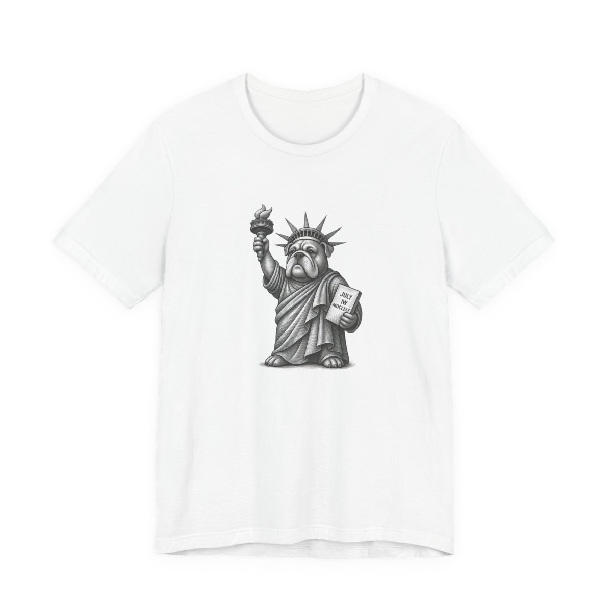 Statue Adult Bella Canvas T-Shirt mockup