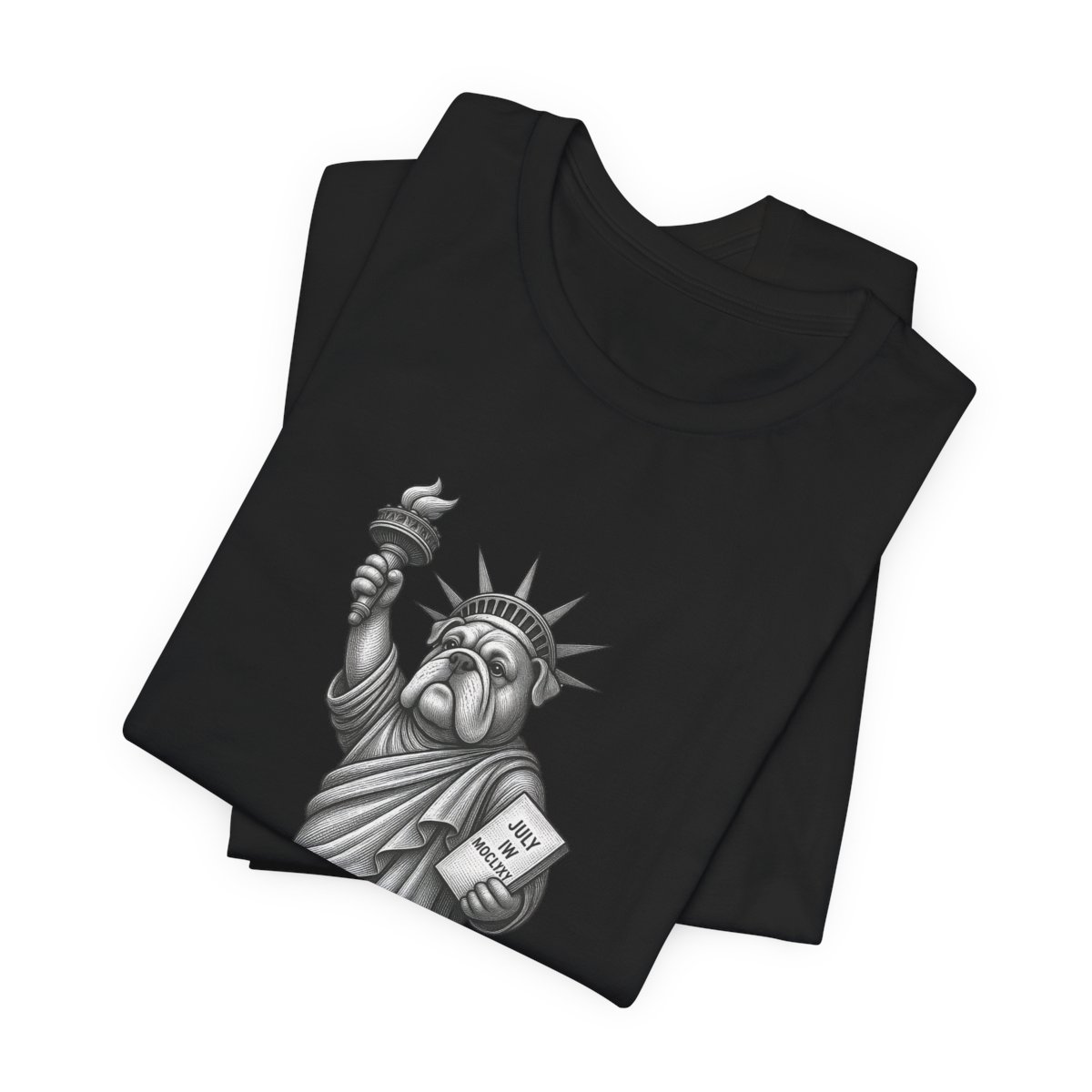 Statue Adult Bella Canvas T-Shirt mockup
