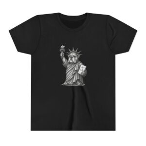 Statue Youth Bella Canvas T-Shirt mockup