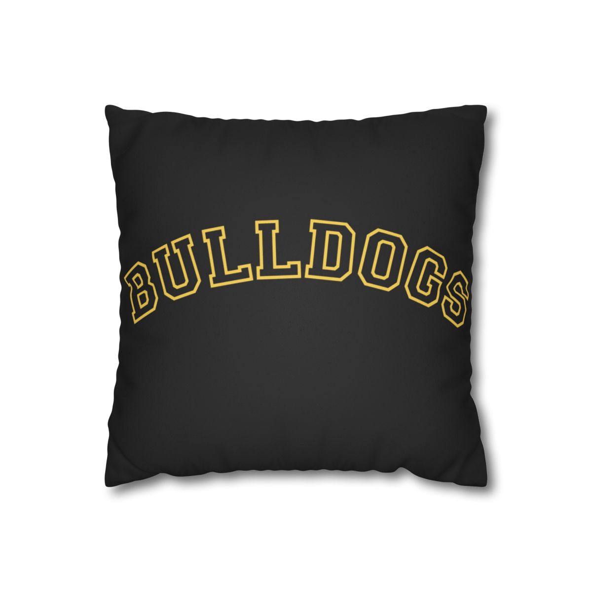 Arch Gold Generic Faux Suede Pillowcase mockup