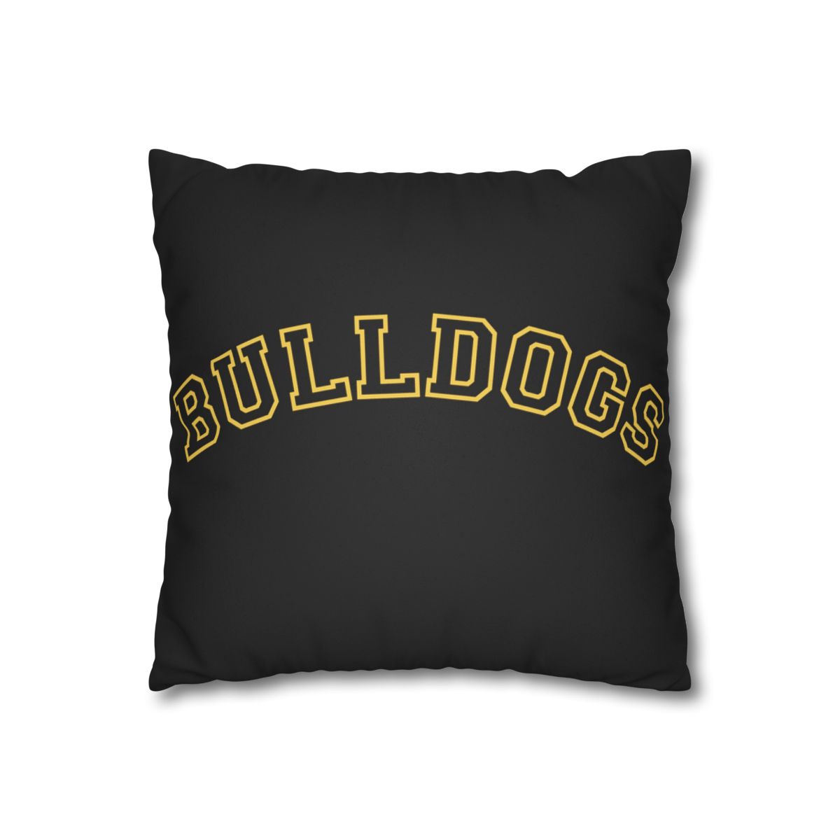 Arch Gold Generic Faux Suede Pillowcase mockup