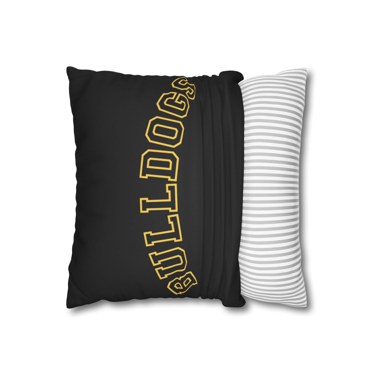 Arch Gold Generic Faux Suede Pillowcase mockup