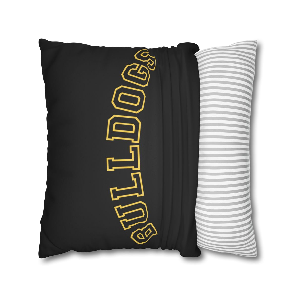 Arch Gold Generic Faux Suede Pillowcase mockup