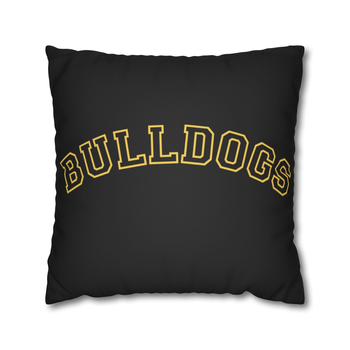 Arch Gold Generic Faux Suede Pillowcase mockup