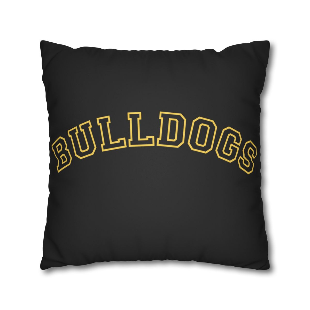 Arch Gold Generic Faux Suede Pillowcase mockup
