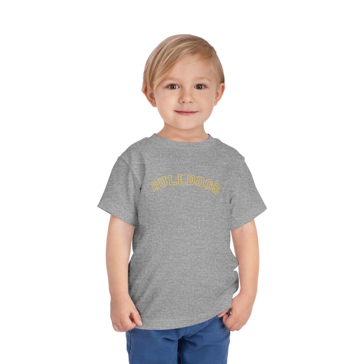 Arch Gold Toddler Bella Canvas T-Shirt mockup