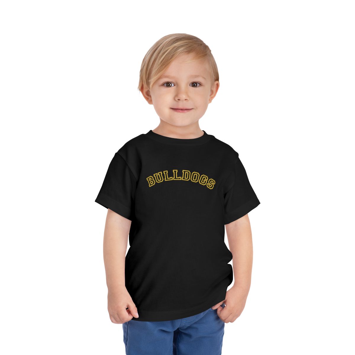 Arch Gold Toddler Bella Canvas T-Shirt mockup