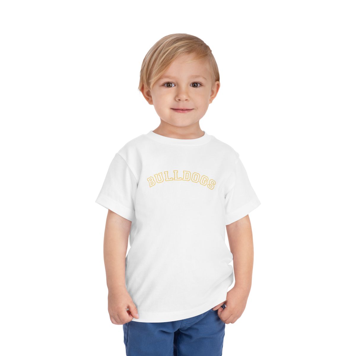 Arch Gold Toddler Bella Canvas T-Shirt mockup