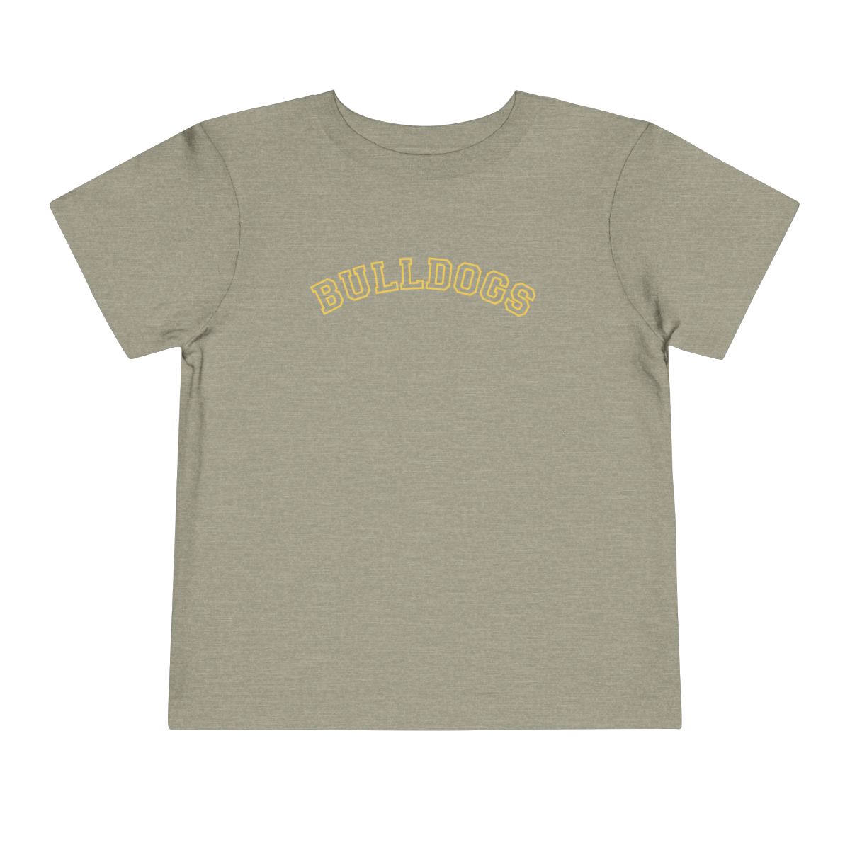 Arch Gold Toddler Bella Canvas T-Shirt mockup