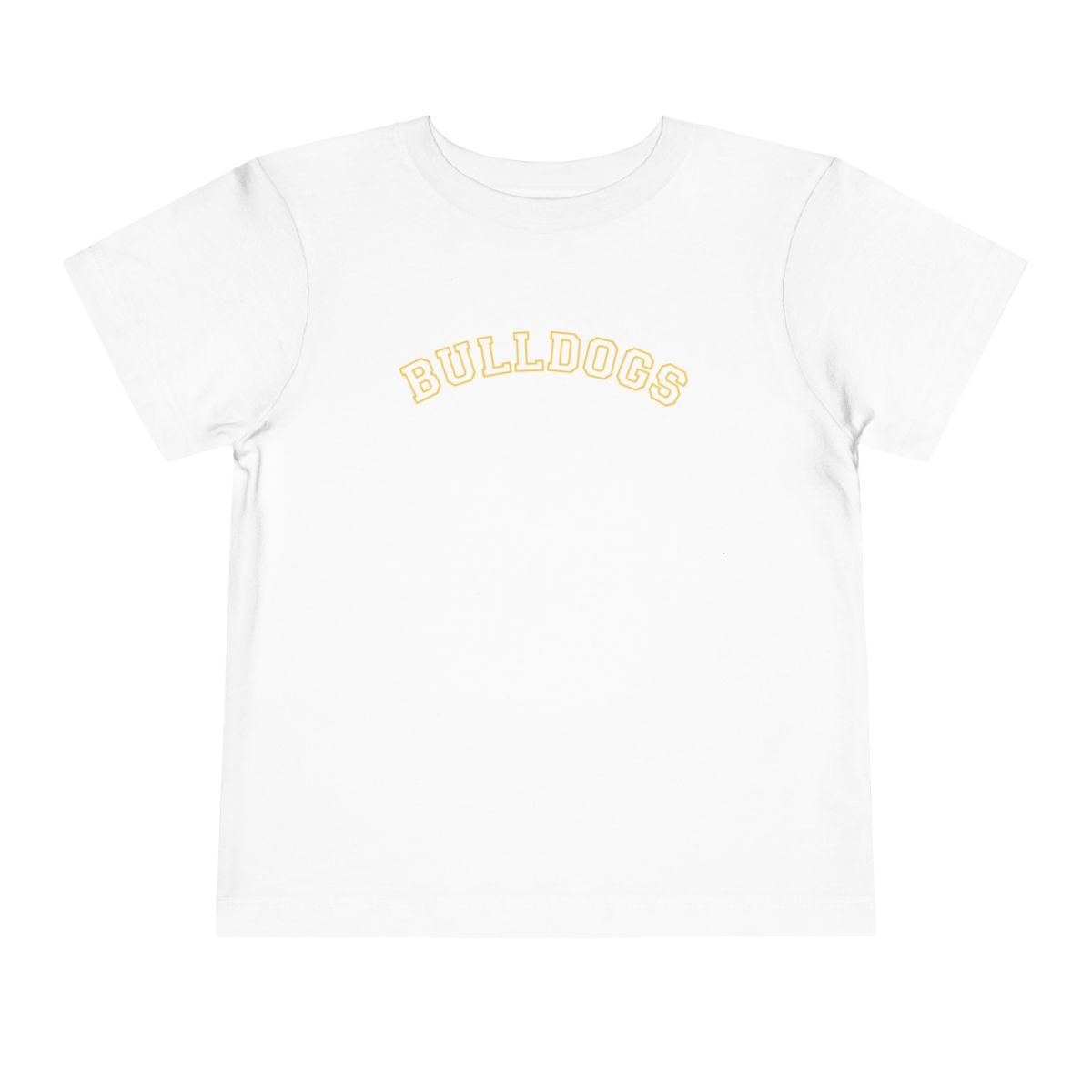 Arch Gold Toddler Bella Canvas T-Shirt mockup