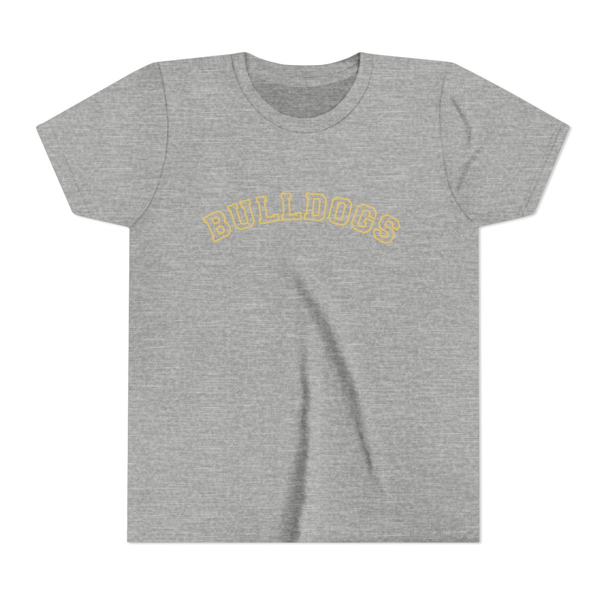 Arch Gold Youth Bella Canvas T-Shirt mockup