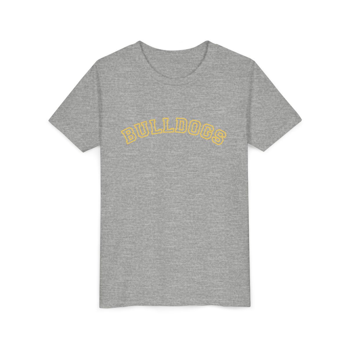 Arch Gold Youth Bella Canvas T-Shirt mockup