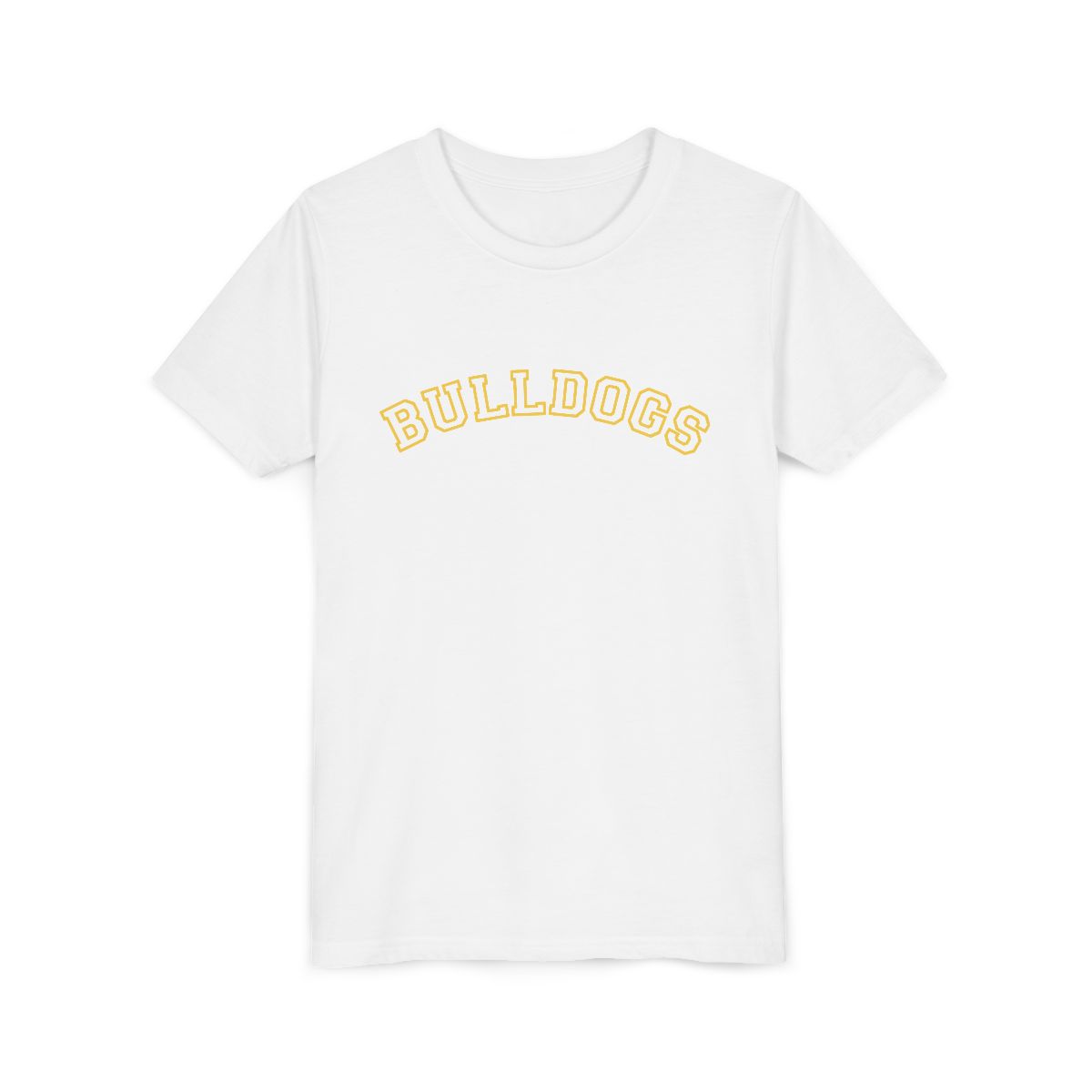 Arch Gold Youth Bella Canvas T-Shirt mockup