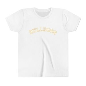 Arch Gold Youth Bella Canvas T-Shirt mockup