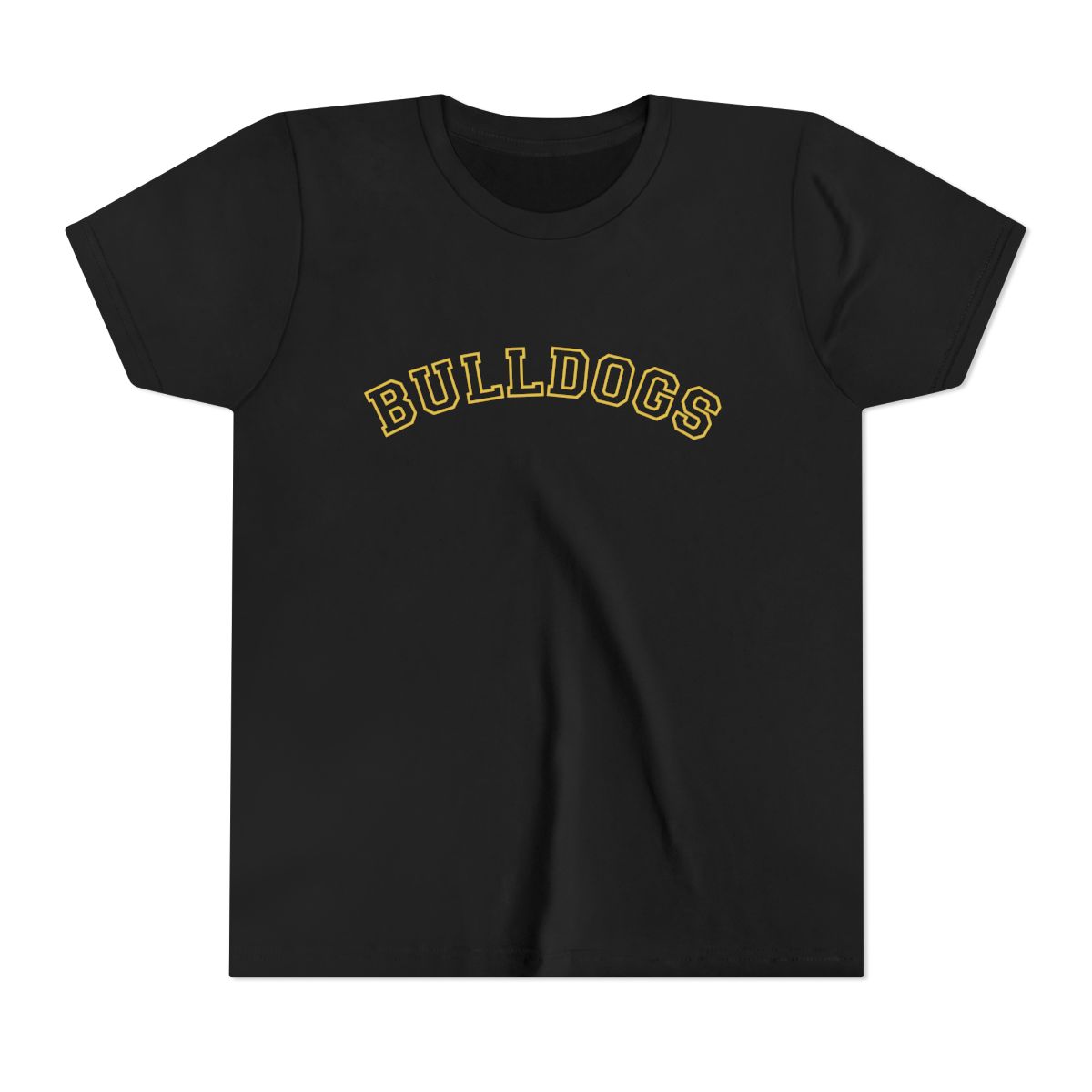 Arch Gold Youth Bella Canvas T-Shirt mockup
