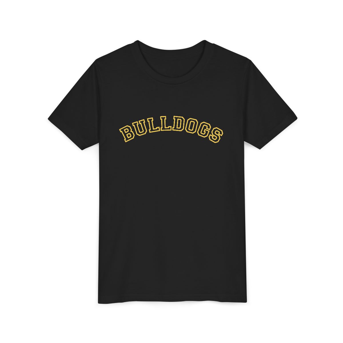 Arch Gold Youth Bella Canvas T-Shirt mockup