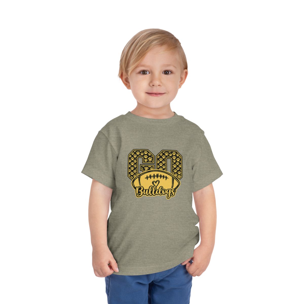 Go Toddler Bella Canvas T-Shirt mockup