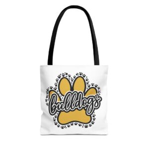 Paw Print Tote Bag mockup