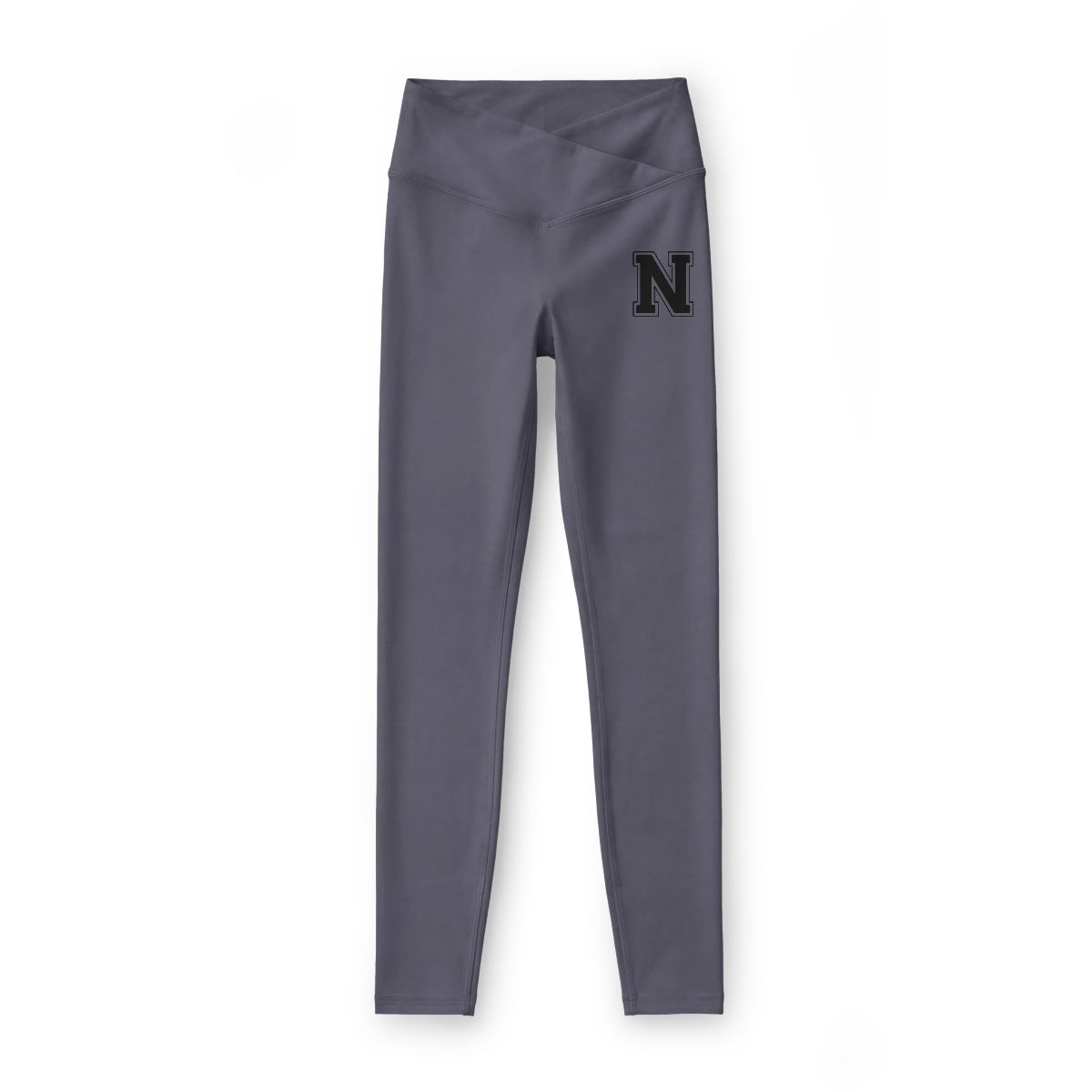 College Black N TriDri Women’s Luxe Leggings mockup