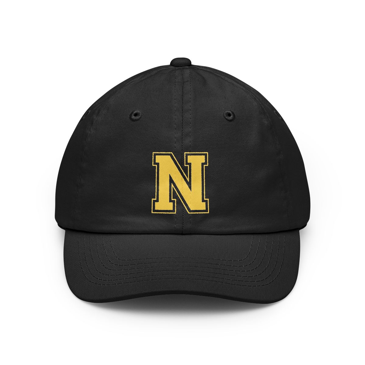 College Gold N ValuCap Hat mockup