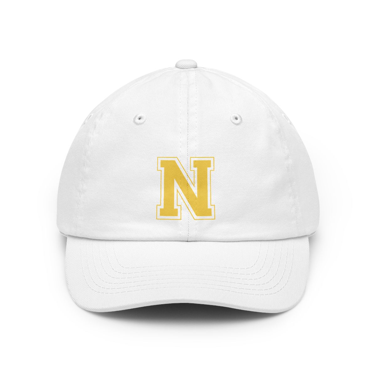 College Gold N ValuCap Hat mockup