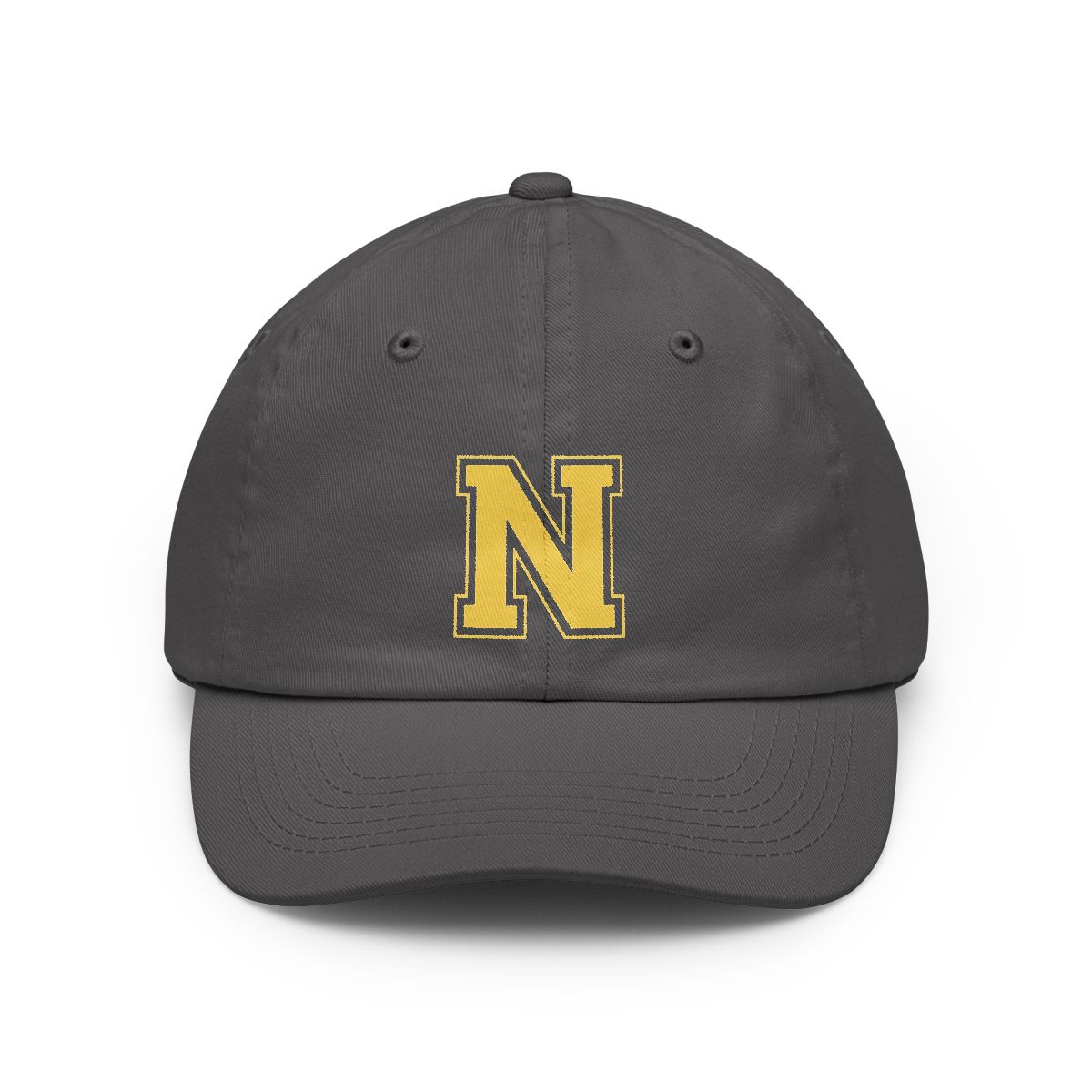 College Gold N ValuCap Hat mockup