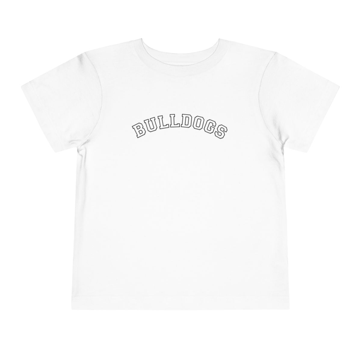Arch Black Toddler Bella Canvas T-Shirt mockup