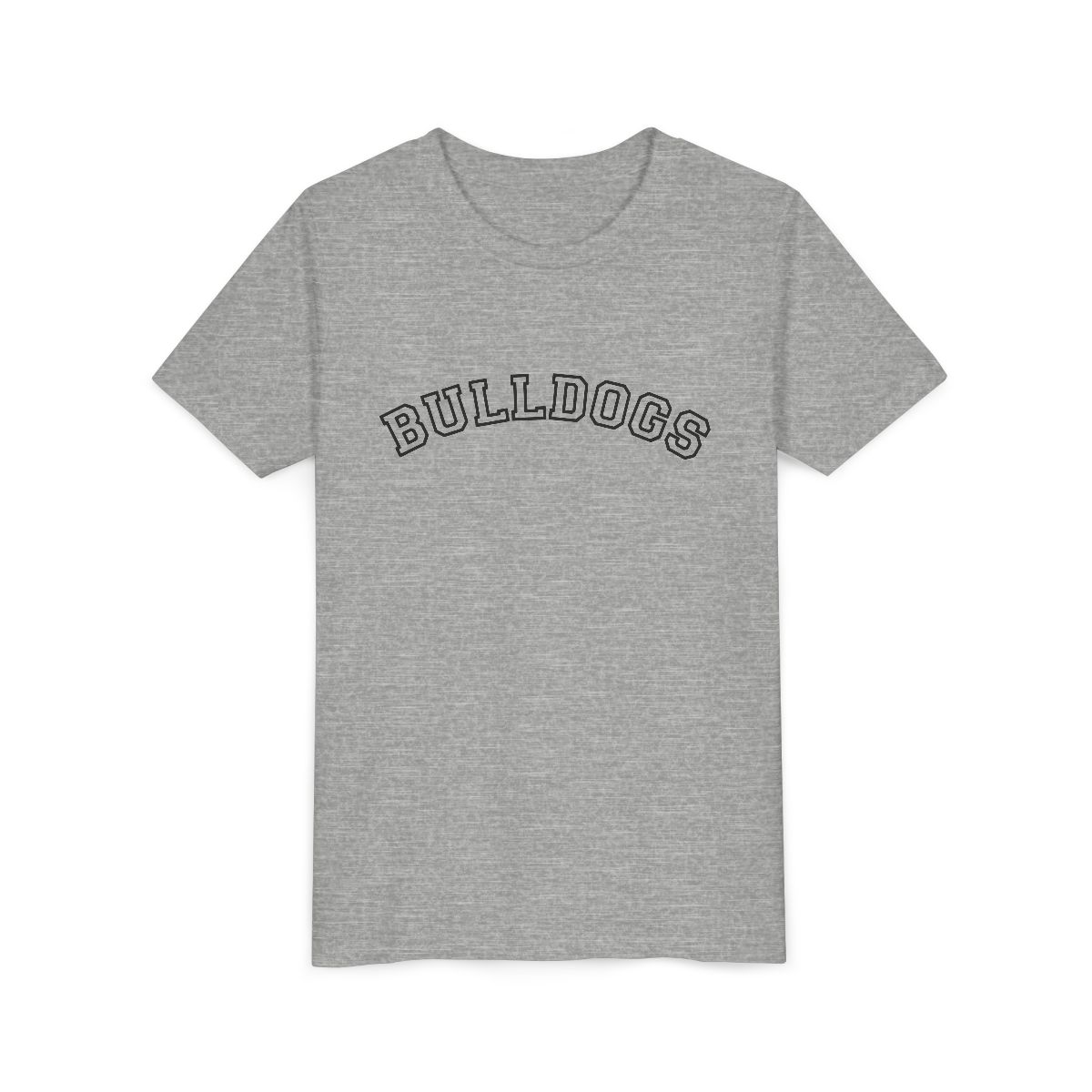 Arch Black Youth Bella Canvas T-Shirt mockup