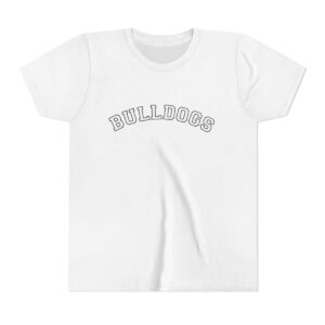 Arch Black Youth Bella Canvas T-Shirt mockup