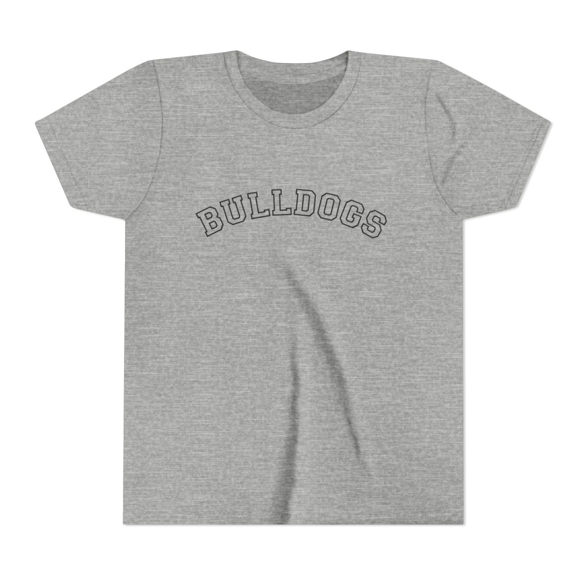 Arch Black Youth Bella Canvas T-Shirt mockup