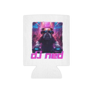 DJ NED Can Cooler mockup