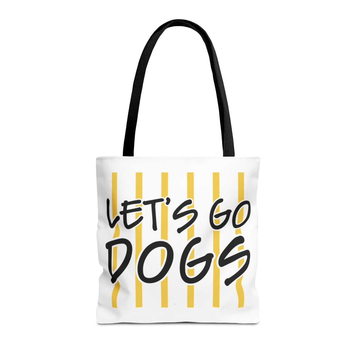 Let's Go Dogs Generic brand Tote Bag mockup