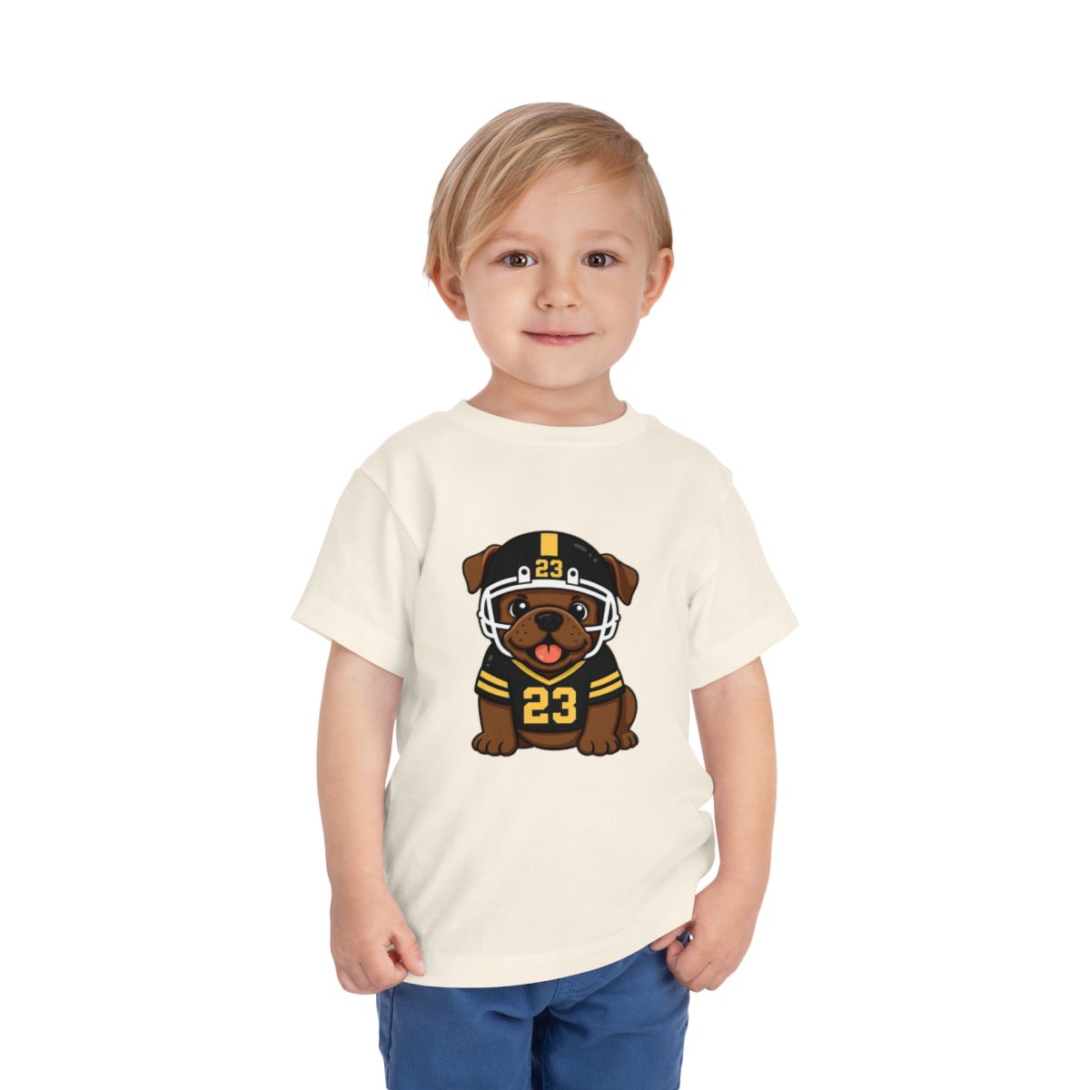 Pup Toddler Bella Canvas T-Shirt mockup