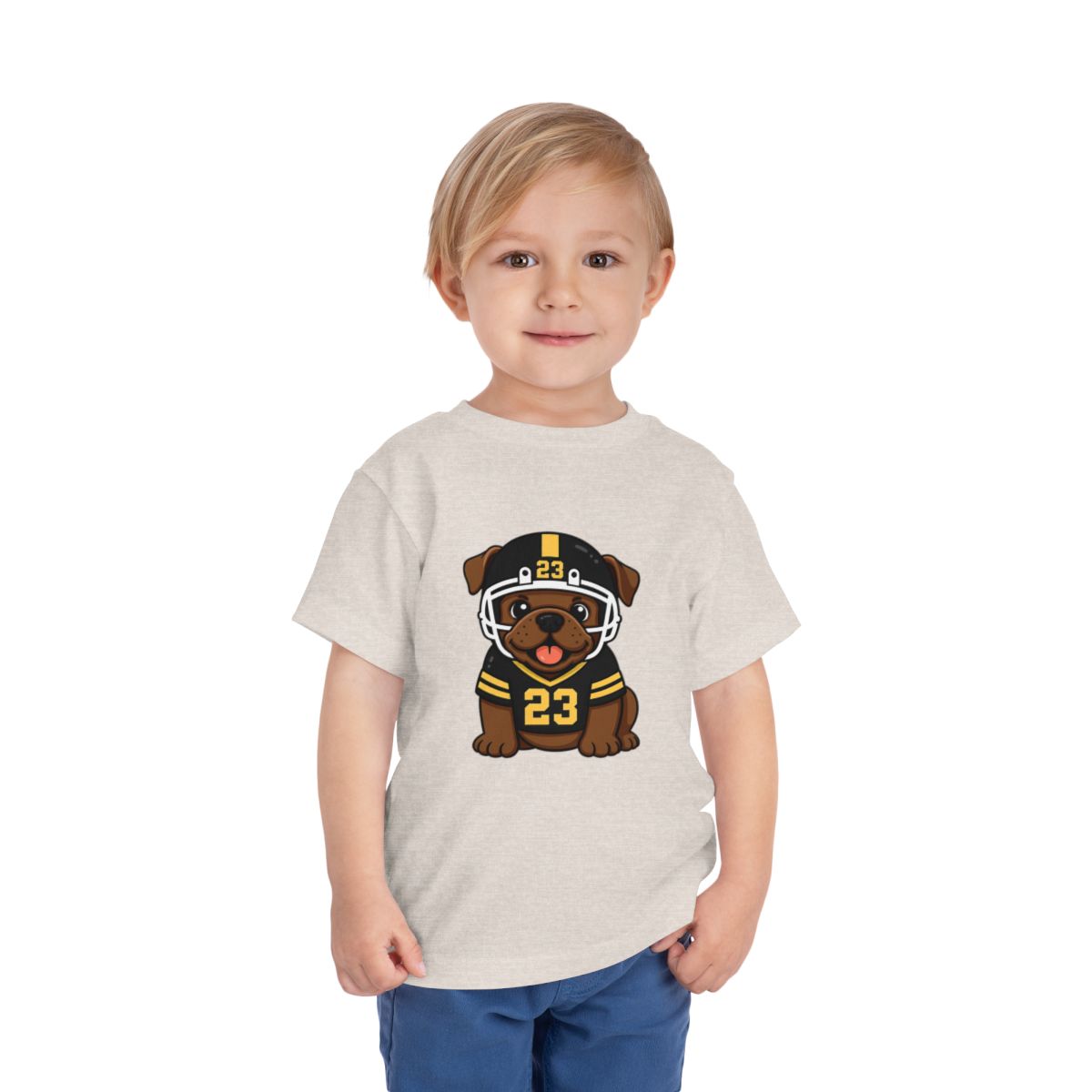 Pup Toddler Bella Canvas T-Shirt mockup