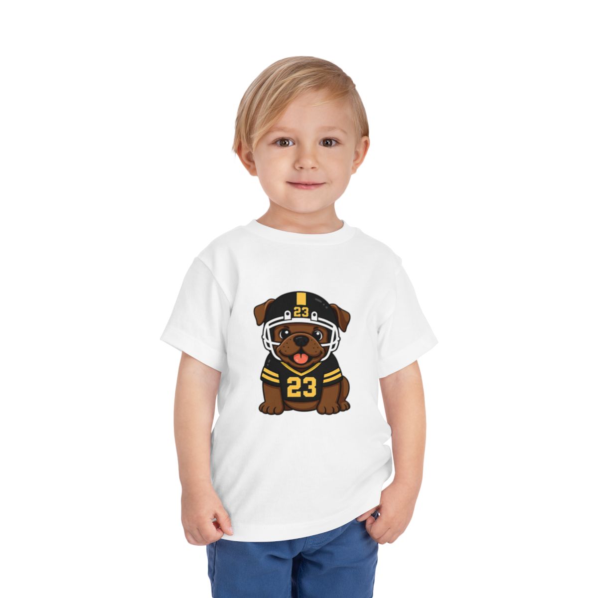 Pup Toddler Bella Canvas T-Shirt mockup