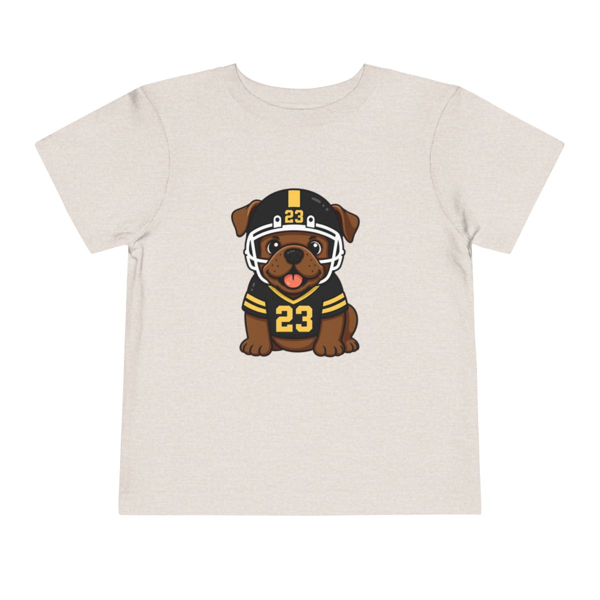 Pup Toddler Bella Canvas T-Shirt mockup