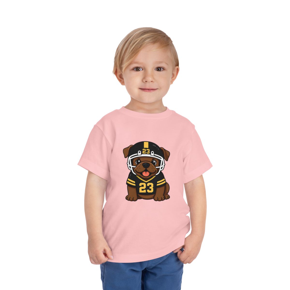 Pup Toddler Bella Canvas T-Shirt mockup