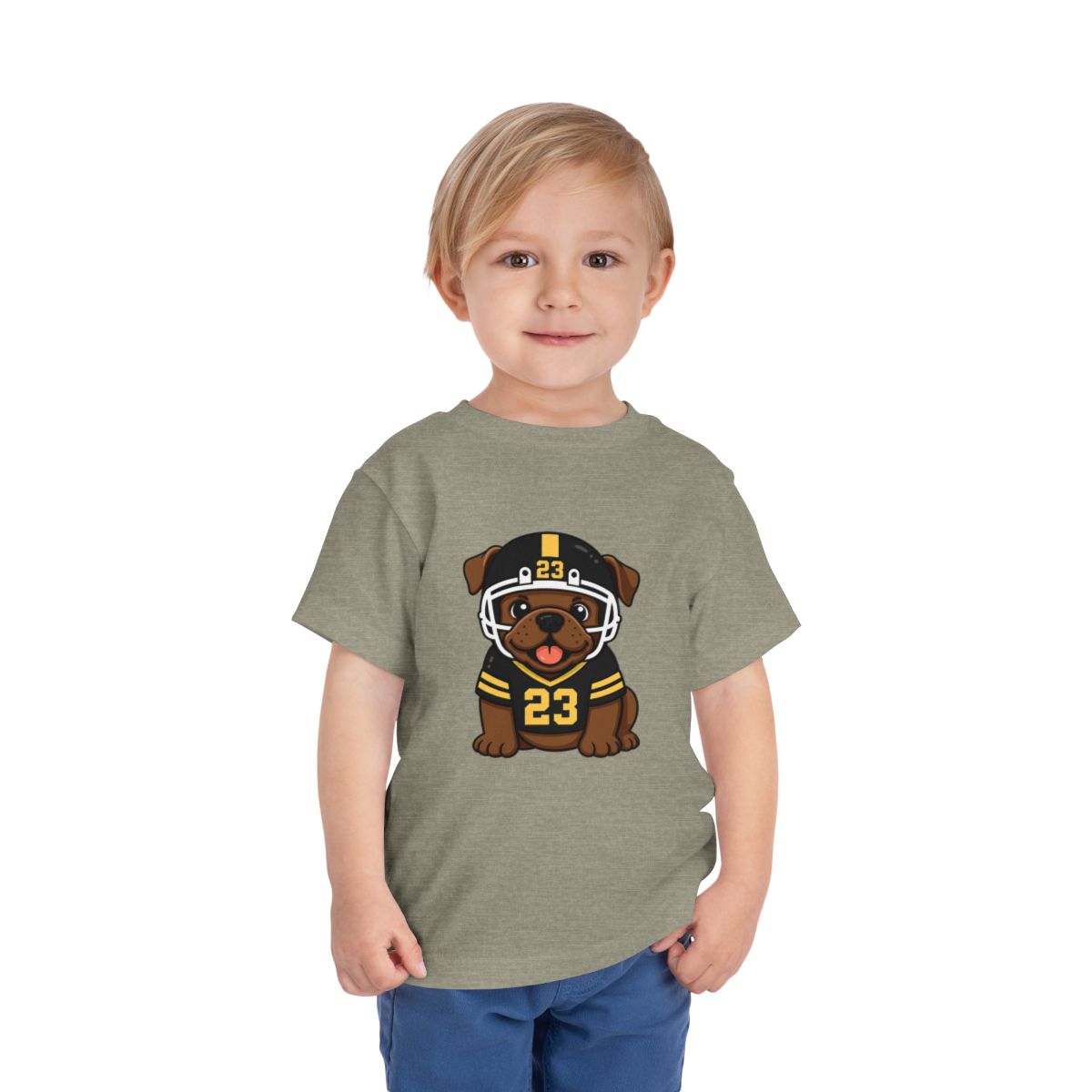 Pup Toddler Bella Canvas T-Shirt mockup