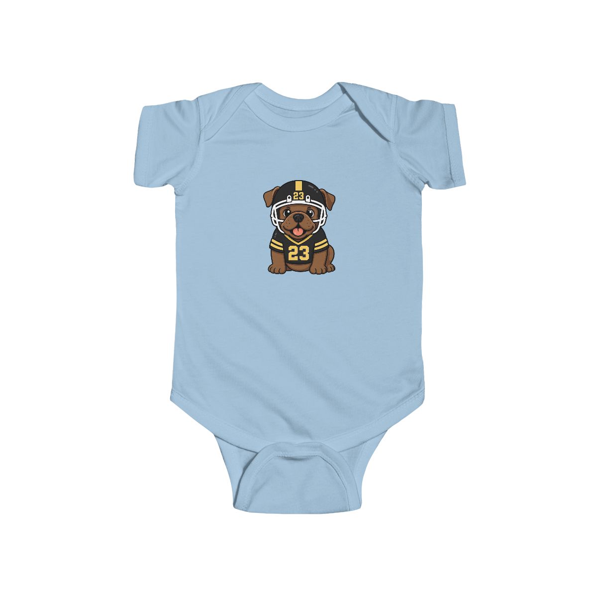 Pup Baby Rabbit Skins Bodysuit mockup