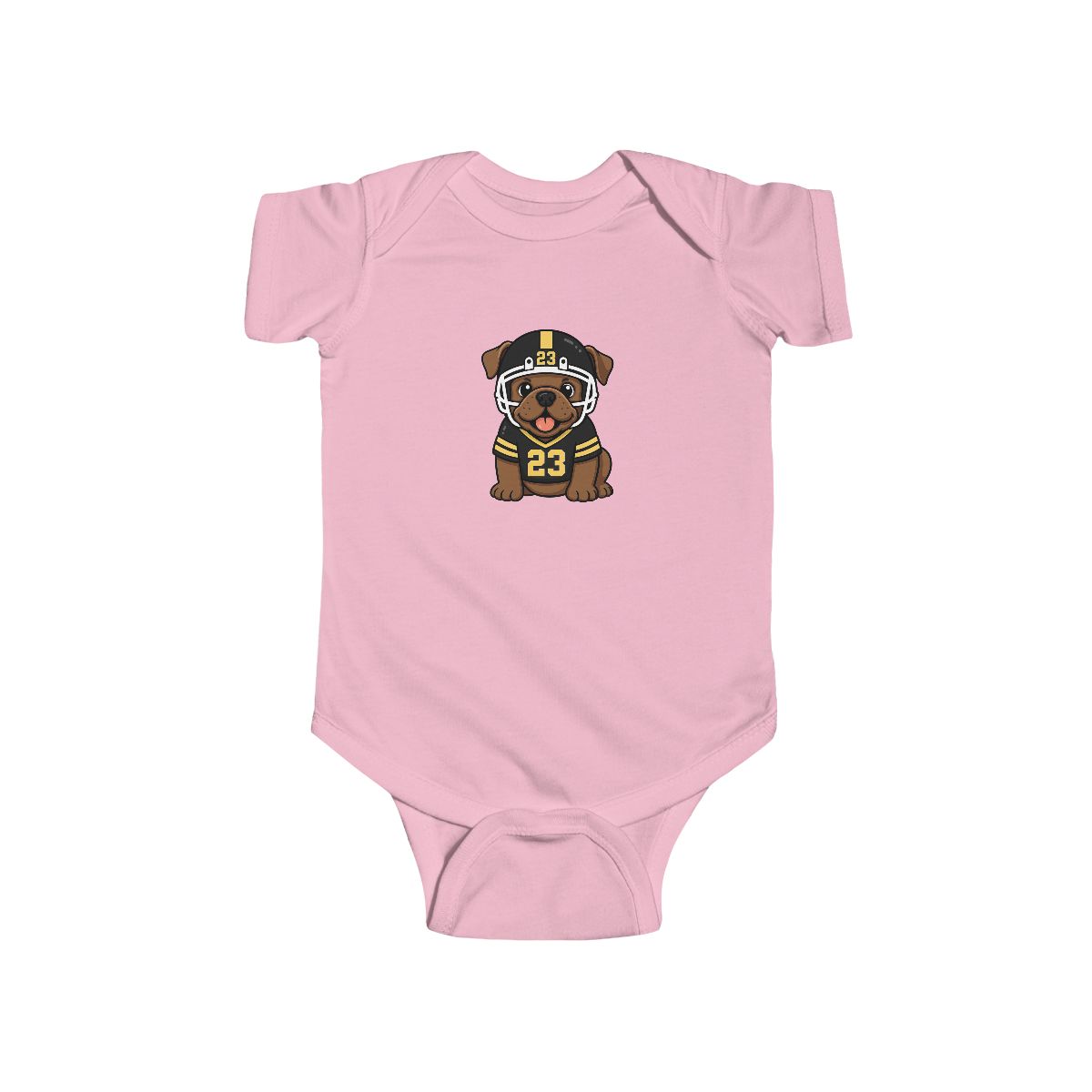 Pup Baby Rabbit Skins Bodysuit mockup