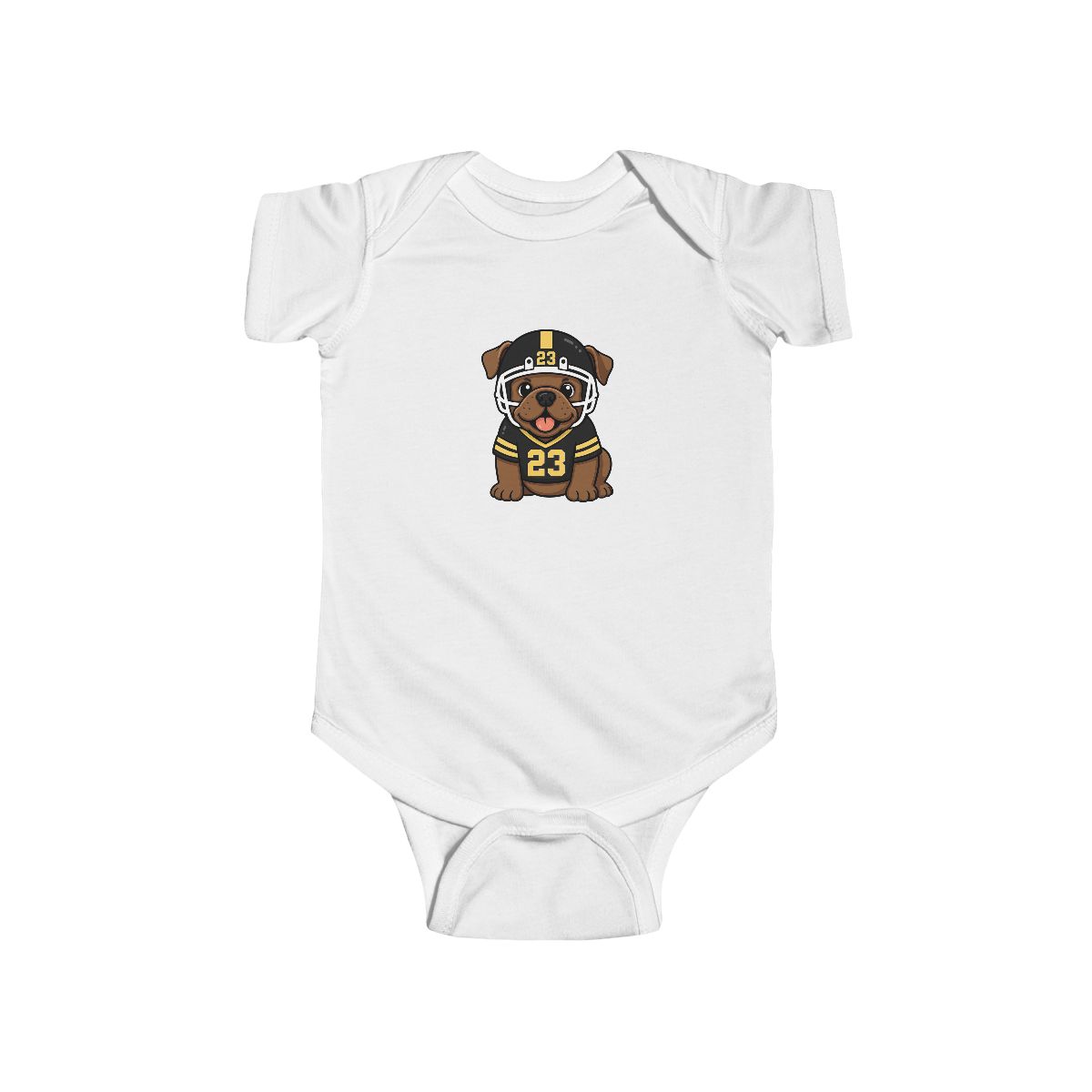 Pup Baby Rabbit Skins Bodysuit mockup