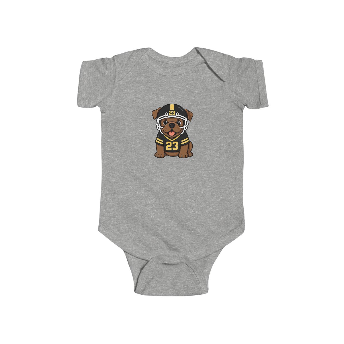 Pup Baby Rabbit Skins Bodysuit mockup