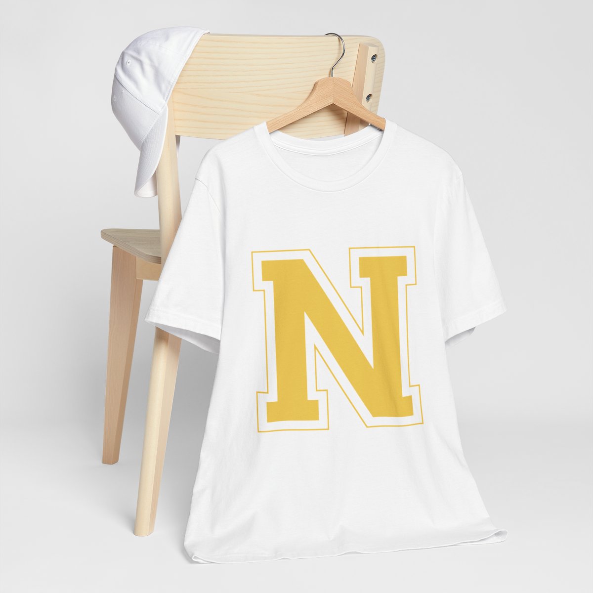 College N Adult T-Shirt mockup
