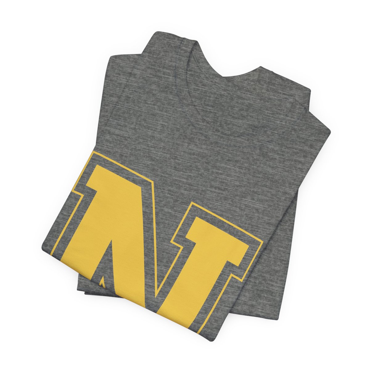 College N Adult T-Shirt mockup