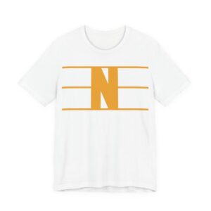 Retro N Stripe Adult T-Shirt mockup