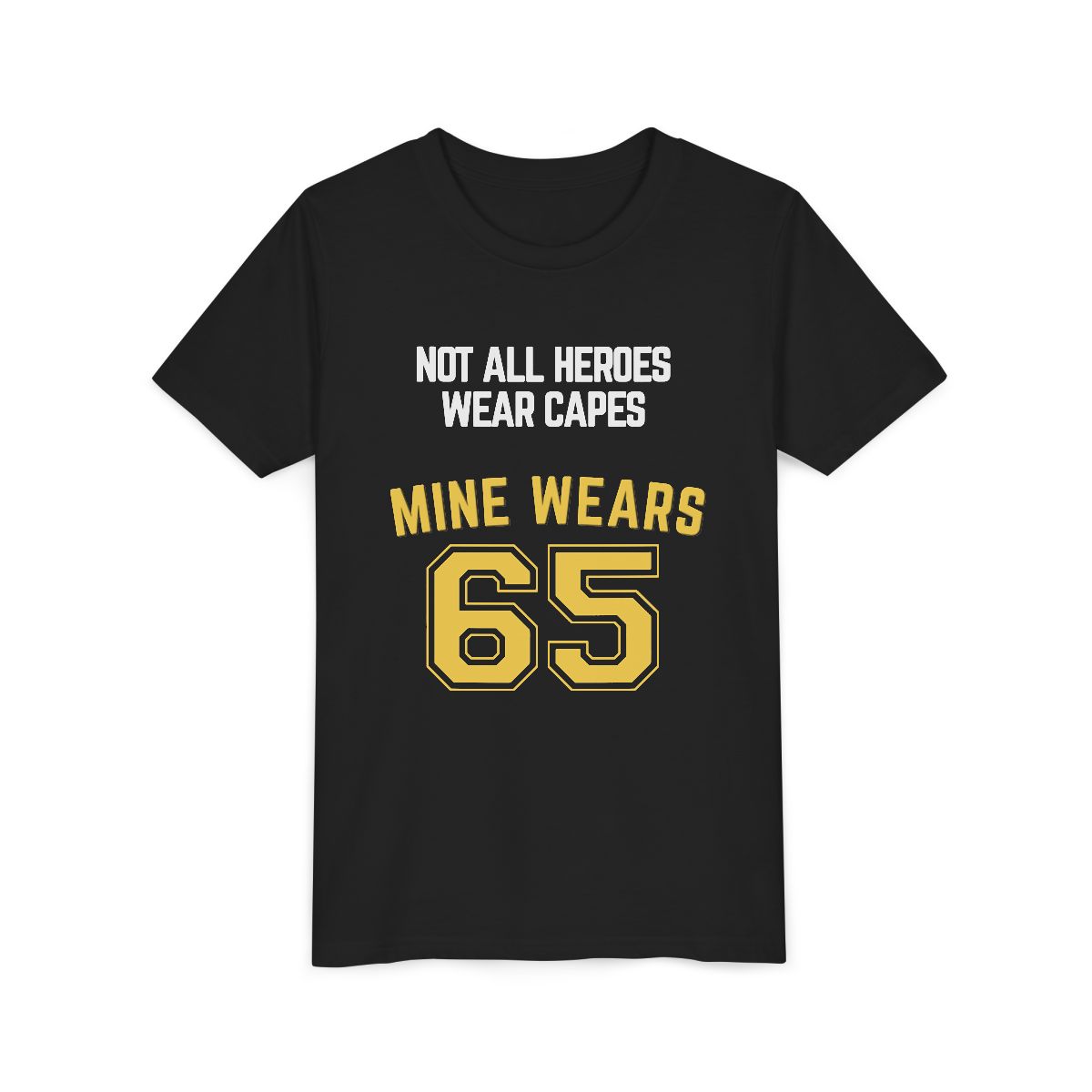 *CUSTOMIZABLE* Hero Football Youth Bella Canvas T-Shirt mockup