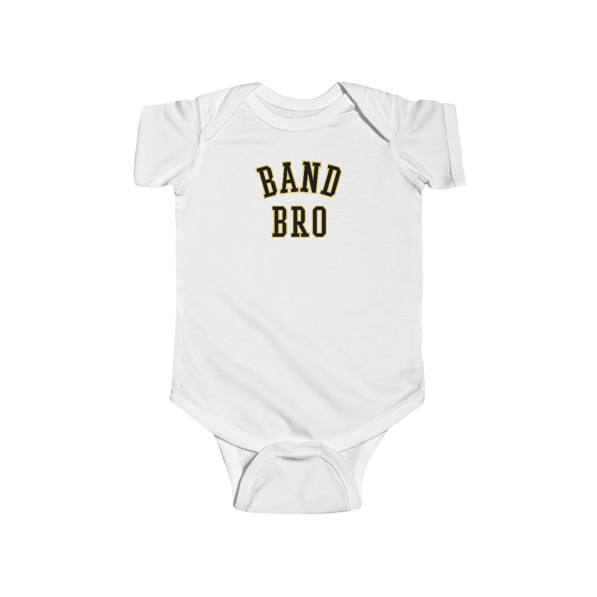 Band Bro Baby Rabbit Skins Bodysuit mockup
