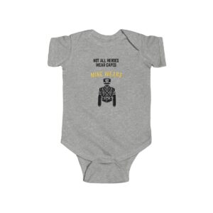 Hero Band Baby Rabbit Skins Bodysuit mockup