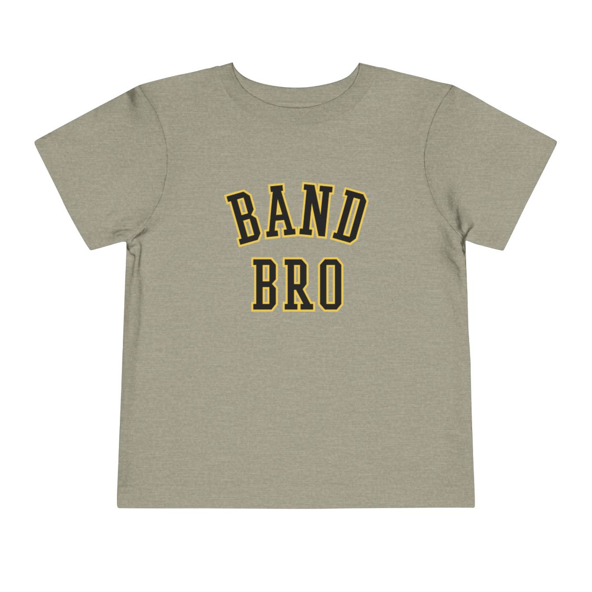Band Bro Toddler Bella Canvas T-Shirt mockup